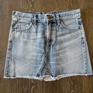 Citizens Of Humanity Premium Vintage Medium Wash Denim Skirt!